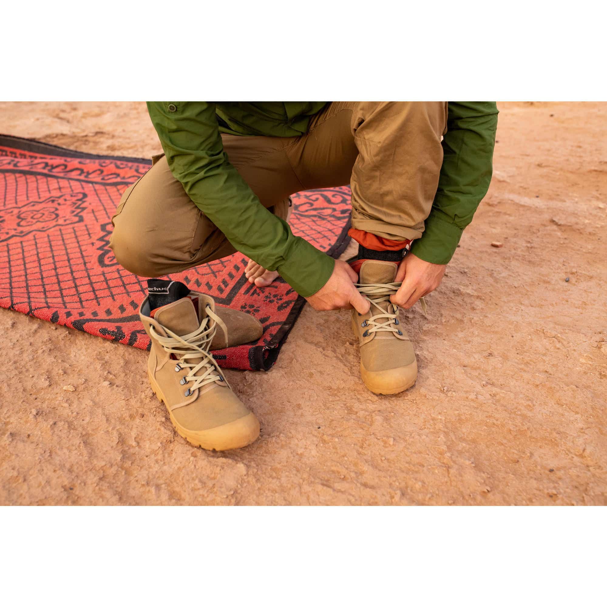 chaussures désert anti sable
